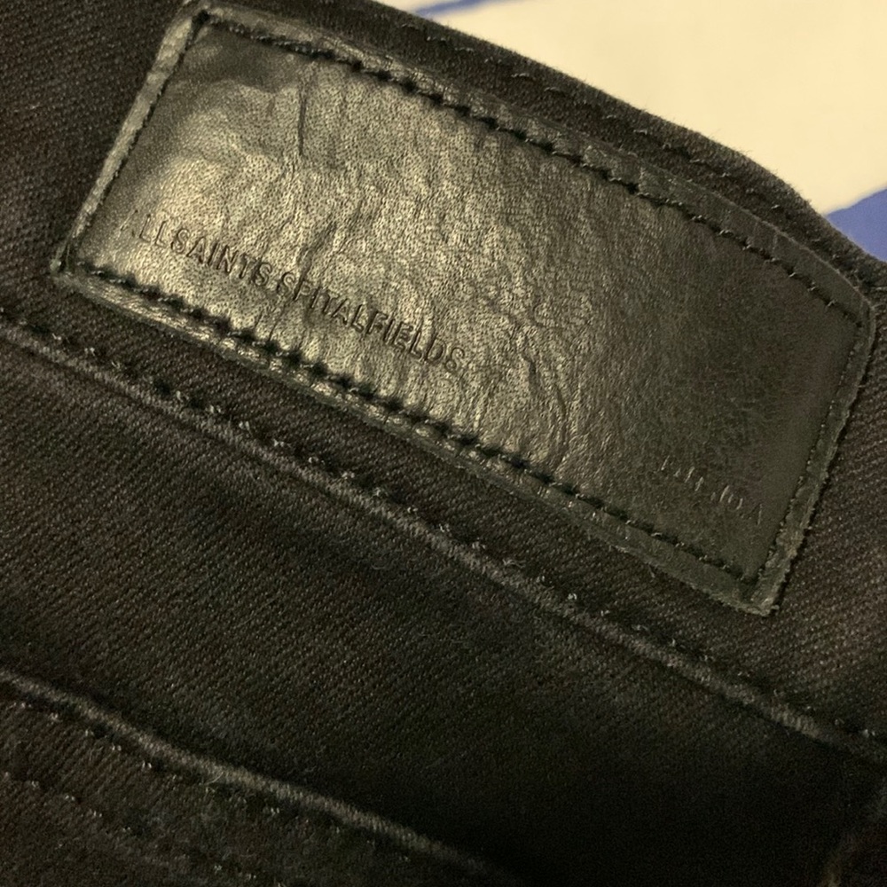ALLSAINTS SPITALFIELDS black jeans